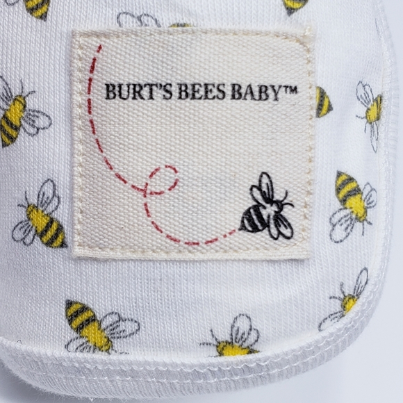 BURT'S BEES Swaddling Blanket 100% Organic Cotton - Picture 5 of 8